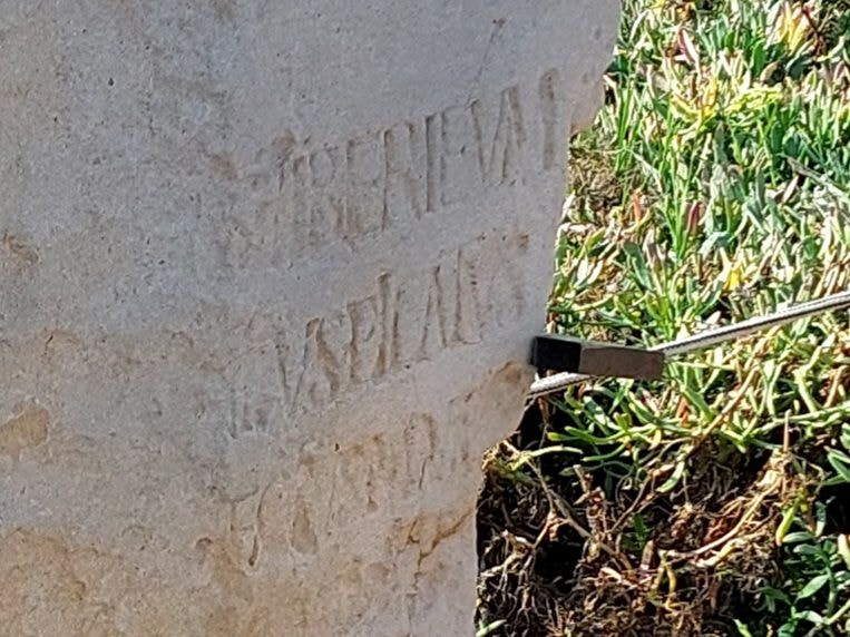 The Pilate Stone inscription found near Herod's palace at Caesarea