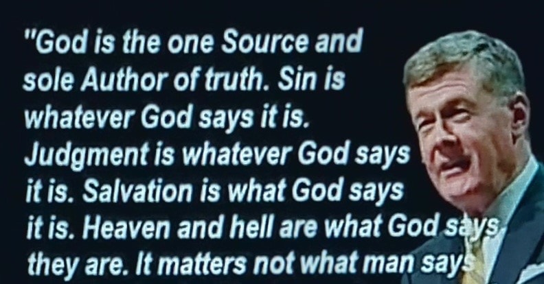 Quote — God is the one Source and sole Author of truth