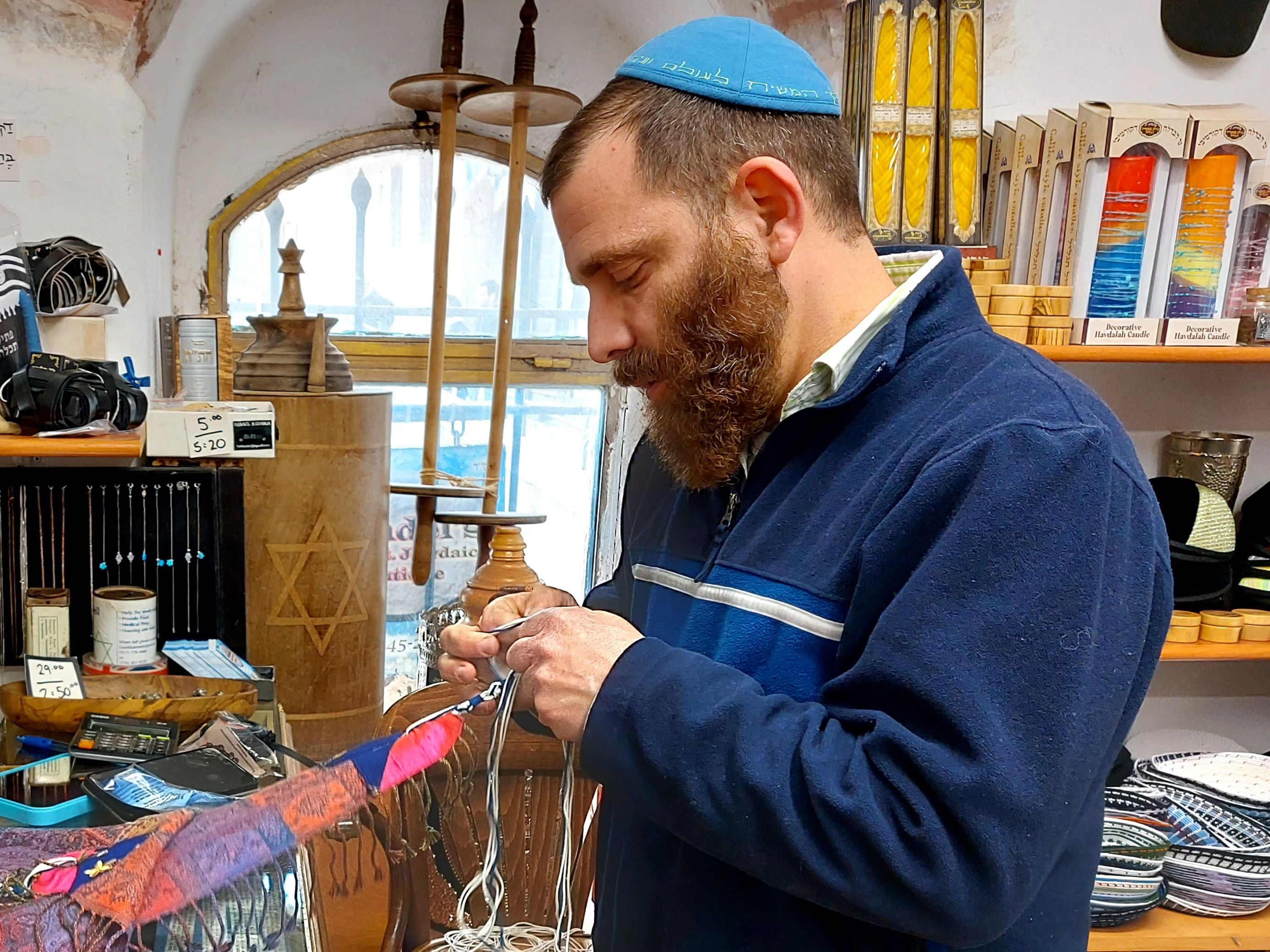 Merchant in the old city