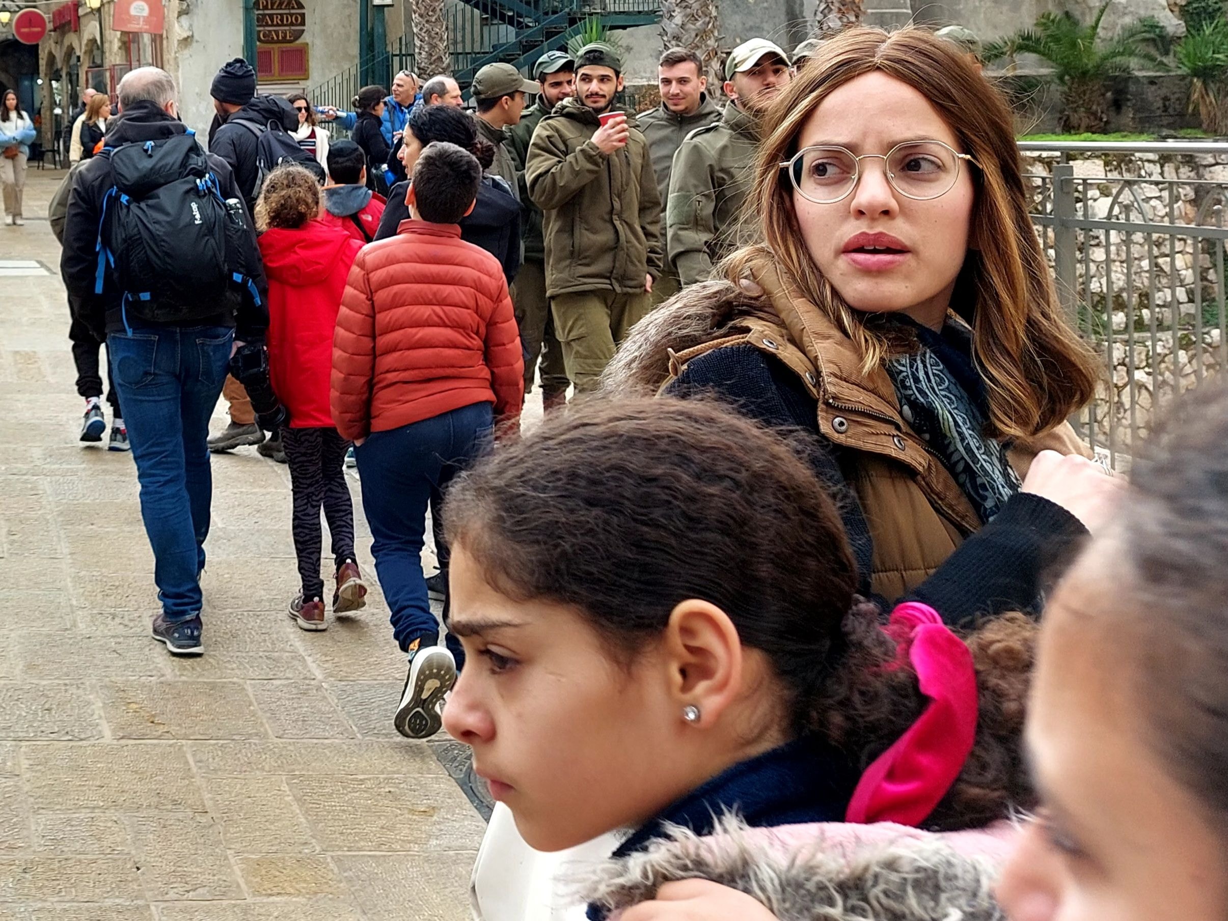 People in the Jewish Quarter